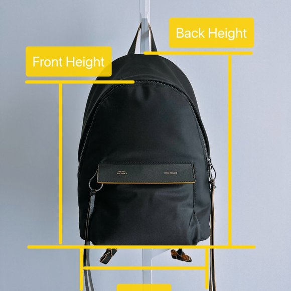 Maison Promax Hi-Tech Sac Backpack in Black - Picture 8 of 11